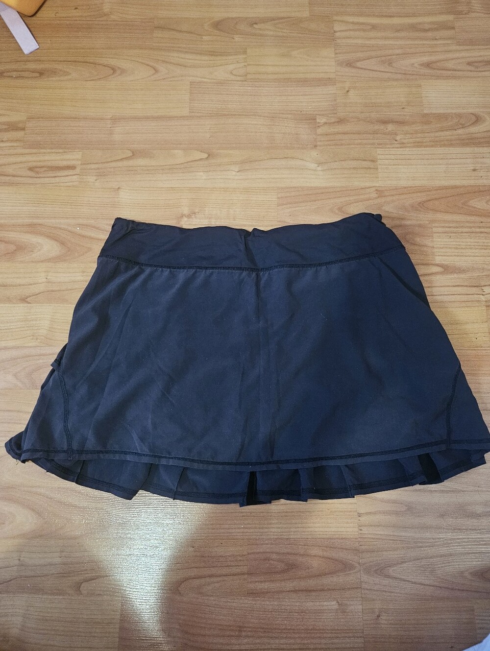 Lululemon Women's Black Athletic Skirt with Built-in Shorts